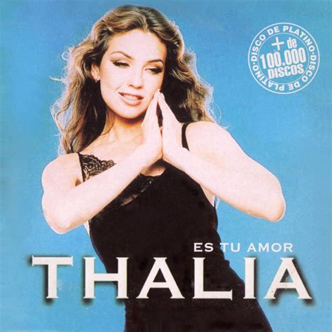 Thalia Es Tu Amor 1998 Cd Discogs