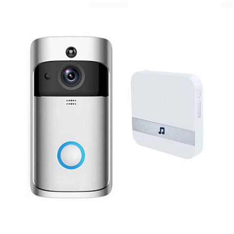 wireless doorbell camera waterproof wifi doorbell security camera  chime cloud storage