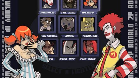 Fast Food Mascots In Street Fighter Alpha
