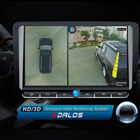 hd  car surround view monitoring system bird view system  camera dvr hd p
