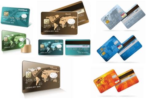credit card bank card vector  vector  encapsulated postscript eps eps vector