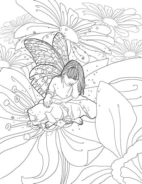 girl  fairy coloring page map  world