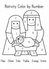 Nativity Preschool Momjunction Printables sketch template