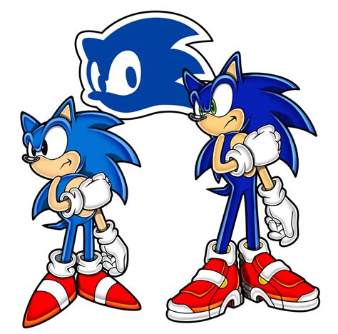 classic modern sonic  zeror  deviantart