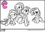 Pony Team sketch template
