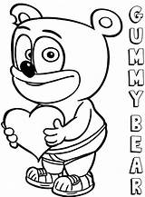 Gummy Bear Coloring Drawing Pages Printable Bears Color Cartoon Board Colouring Colorings Gummi Getcolorings Book Print Clipartmag Choose Lucy sketch template