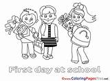 Coloring Pages Pupils Kids Sheet Title sketch template