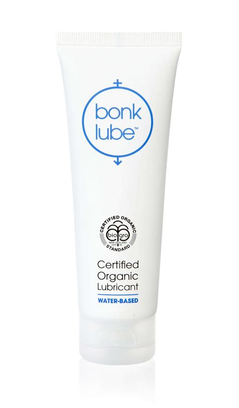 bonk lube certified organic lubricant water based oh