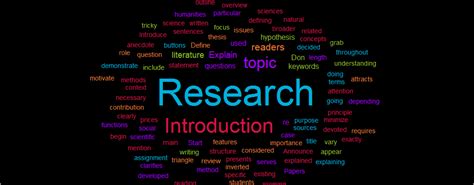 guide  writing  research introduction