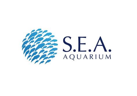 sea aquarium sentosa logo design graphics atresorts world sentosa