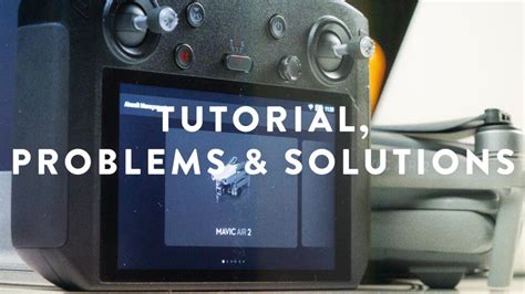 dji smart controller mavic air  update tutorial problems solutions banner image