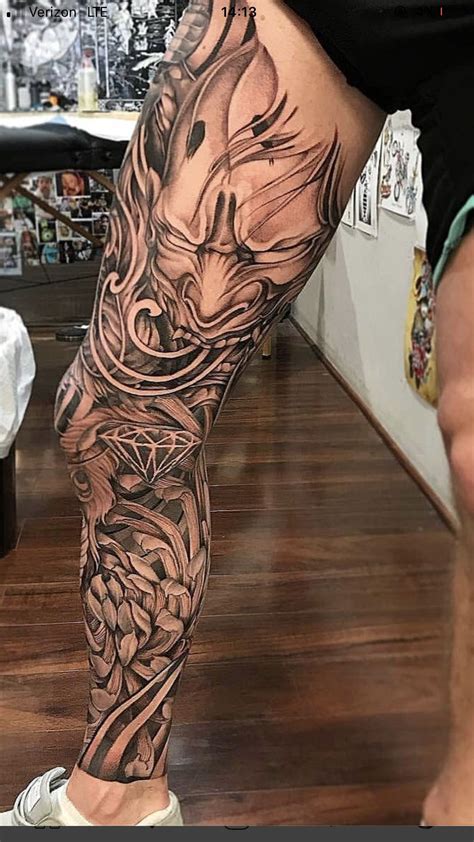 Pin By Major On Tattoos Full Leg Tattoos Tattoo Sleeve Men Cool