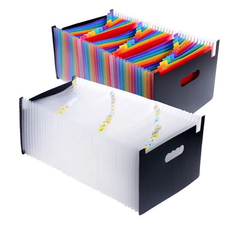 pocket expanding file folder  large plastic expandable file organizers standing accordions