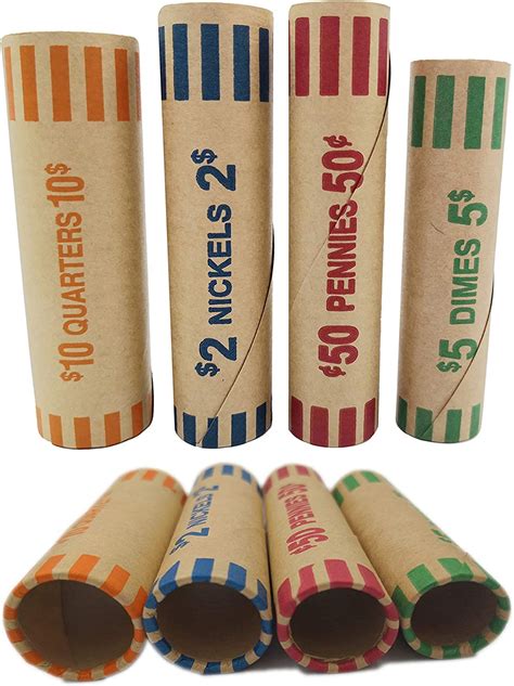 boband coin wrapper preformed  assorted pack  coin wrappers