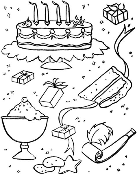 coloring pages party coloring print