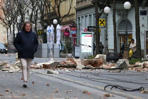 quake hits zagreb pm appeals  social distancing  residents rush  streets