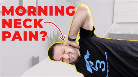 How To Fix A Stiff Neck After Sleeping Wrong Youtube