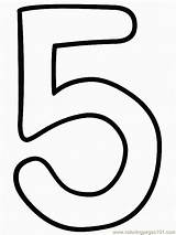 Coloring Pages Number Numbers Popular sketch template