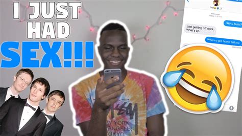 i just had sex lyric text prank on my dad gone wrong youtube