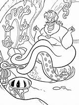 Ursula Coloring Pages sketch template