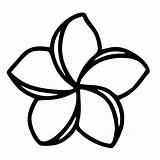 Plumeria Flower Drawing Outline Hawaiian Cut Decal Car Drawings Bumper Simple Lovely Die Window Wall Clipartmag Paintingvalley Getdrawings Phone sketch template