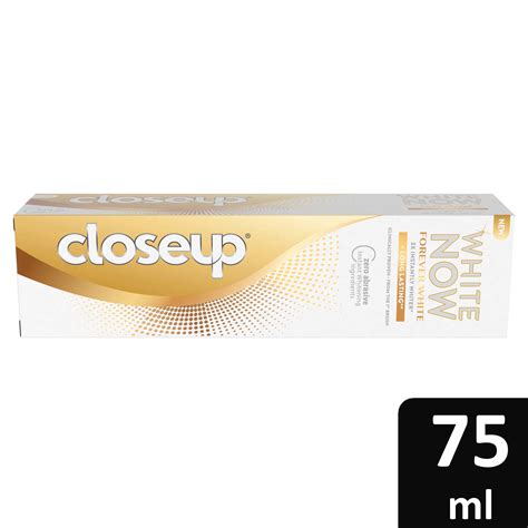 close  white  instant whitening toothpaste  white  ml