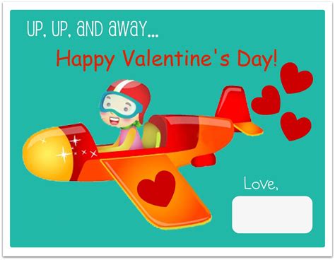 printable valentines day cards  kids azfreebies