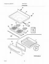 Parts Thermador Oven Wall Frigidaire Cover Appliancepartspros Range Drawer Top Repair Lamp Side Back sketch template