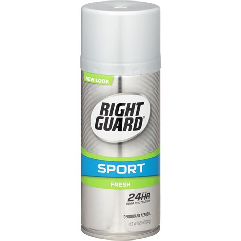 guard sport deodorant aerosol spray fresh  oz walmartcom