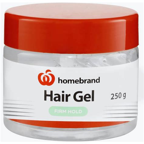 homebrand hair gel super hold  woolworths