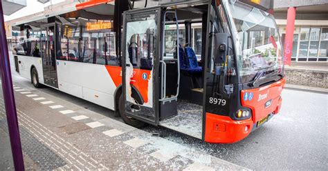 mannen vernielen bus na conflict met chauffeur  roosendaal roosendaal bndestemnl