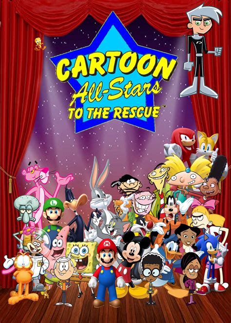 cartoon  stars   rescue  version  aaronhardy  deviantart