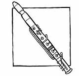 Instrumentos Musicales Viento Dibujar Flauta Cuerda Laminas Pegar Recortar Imprimir sketch template