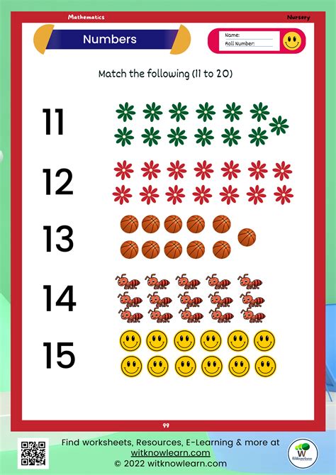 nursery kids  love  interactive    numbers count