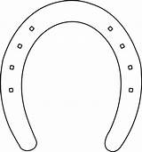 Template Shoe Horse Clipart Clipartbest Resource Clip Use Horseshoe sketch template