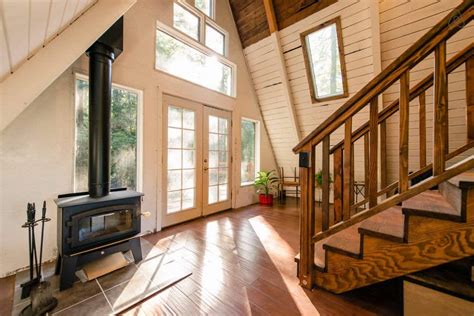 this tiny house looks like a roof in the middle of the