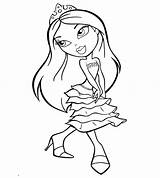 Slumber Party Coloring Pages Library Clipart Bratz Girls sketch template