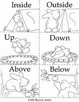 Opposites Preschool Positional Printables Montessori sketch template