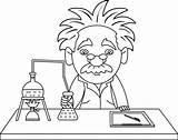Scientist Outline Lab Science Clipart Background Classroom Transparent Gif Members Available Medium sketch template