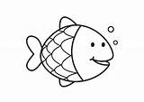 Coloring Fish Pages Printable Kids Colouring Print Pdf sketch template