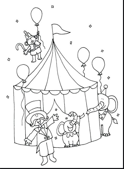 circus ringmaster coloring pages  getdrawings