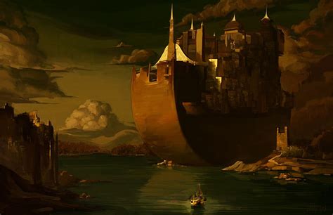 Noah Art Noahs Ark Fantasy World