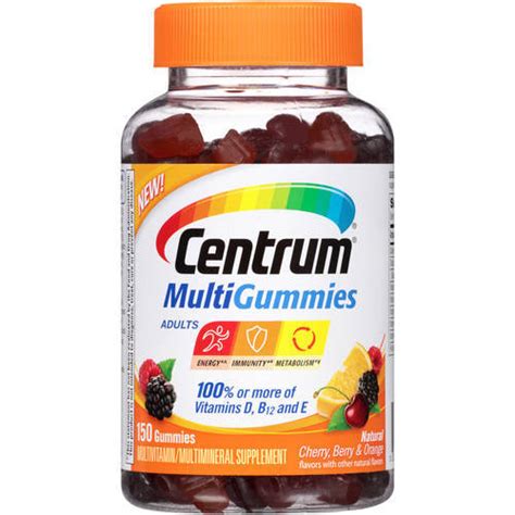centrum adult multigummies assorted fruit  gummies evitaminscom