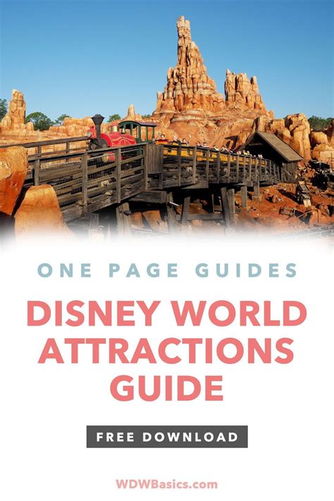 disney world attractions guides wdw basics   disney world