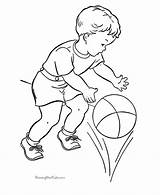 Coloring Basketball Pages Kids Sports Printable Color Sheets Help Printing Print sketch template