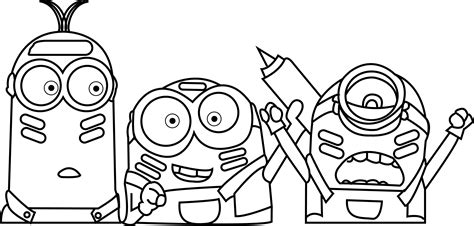 minions color war coloring page wecoloringpagecom