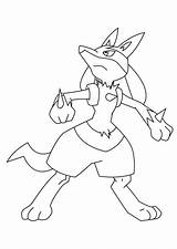 Lucario Pokemon Coloring Draw Pages Drawing Step Printable Tutorials Learn Drawingtutorials101 Kids Color Getdrawings sketch template