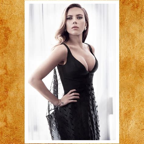 Scarlett Johansson Black Widow Hollywood Sex Goddess