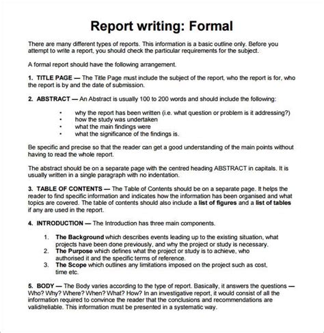 template    write  report  professional templates report writing report writing