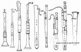 Oboe Schalmei Fagott F1online Pommer Woodwind Alten Formen Verschiedene Www1 Shawm sketch template
